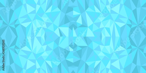 cyan triangle background
