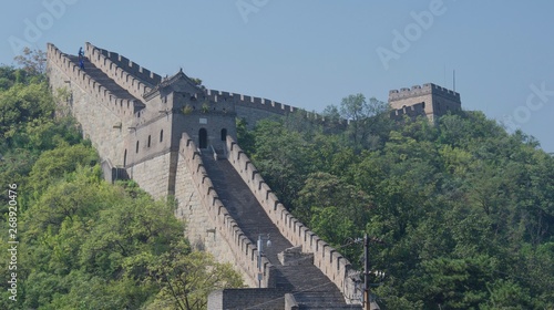 Great Wall of China in summer