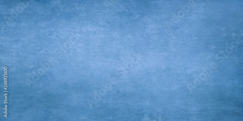 Blue wide grunge effect texture.