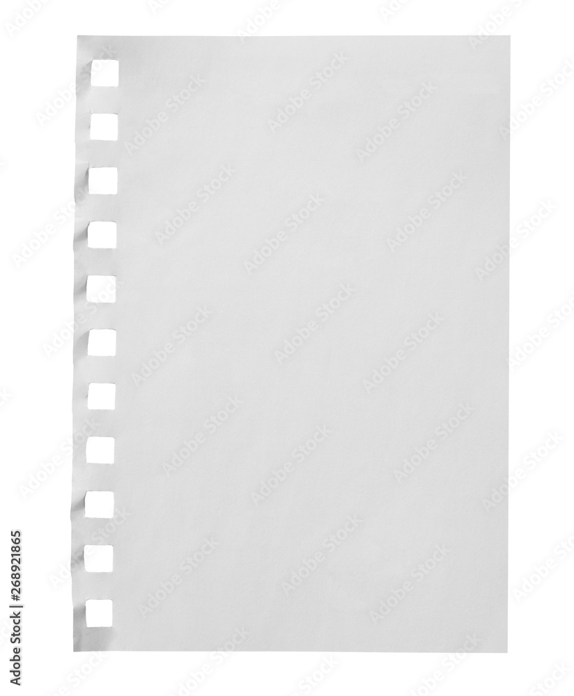white paper ripped message torn white paper ripped message torn