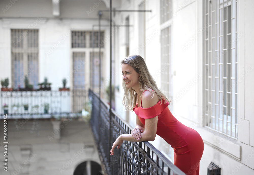 Fototapeta premium Beauty in red