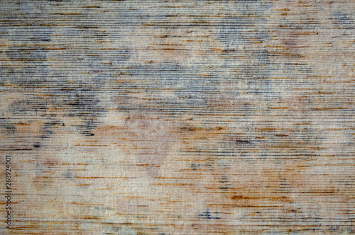 Macro photography of different textures of wood produced naturally by fungi marks, humidity, fire or by tools.