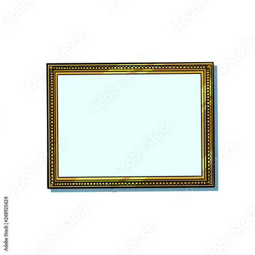 picture frame, blank pattern
