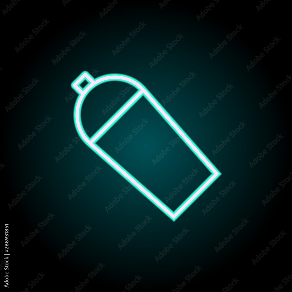 jar for water neon icon. Elements of kitchen set. Simple icon for websites, web design, mobile app, info graphics jar for water neon icon. Elements of kitchen set. Simple icon for websites, web design, mobile app, info graphics