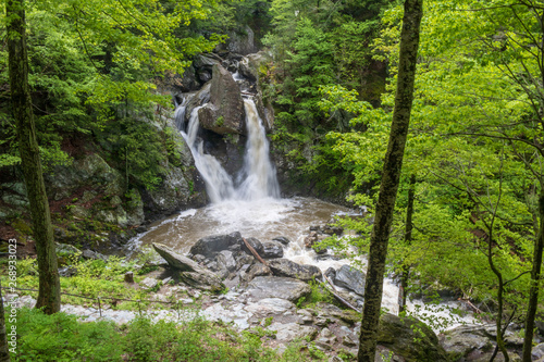 Bash Bish Falls seen from above