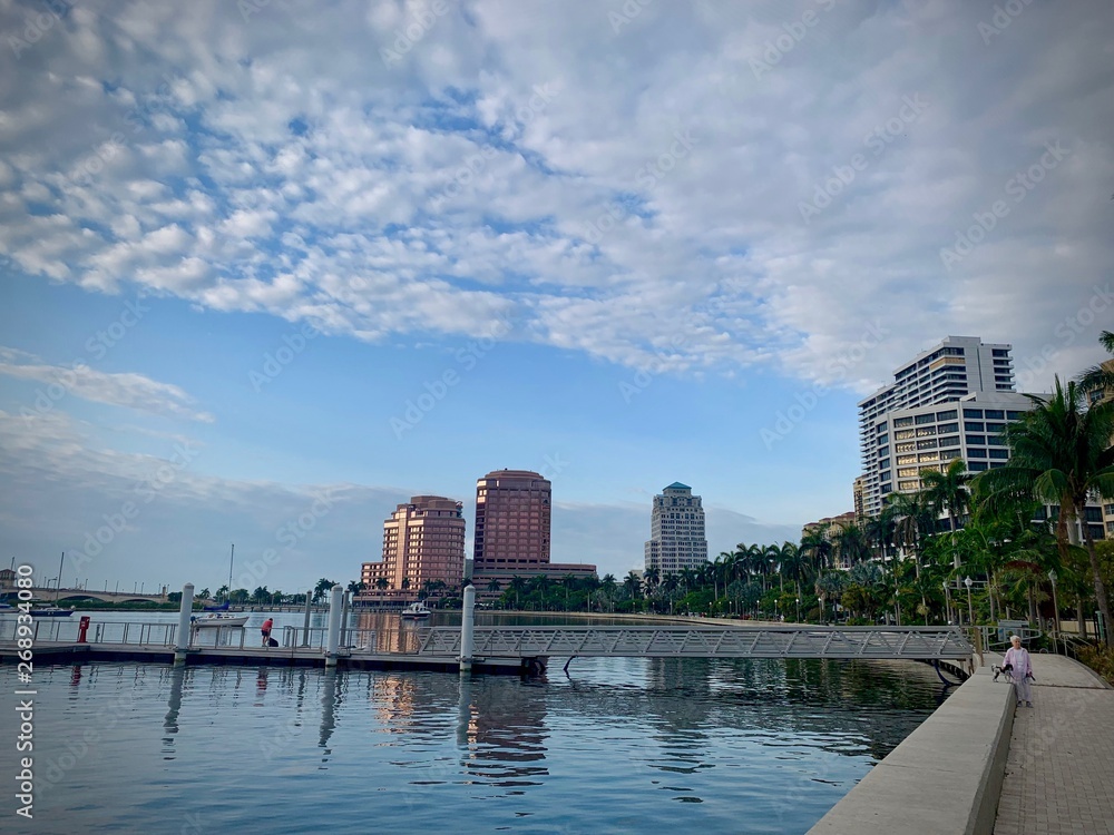 Obraz premium West Palm Beach, FL Intercoastal