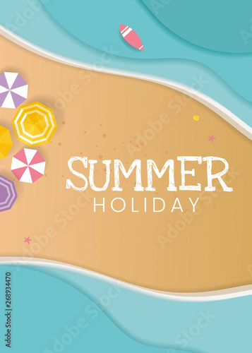 Tropical summer vacation