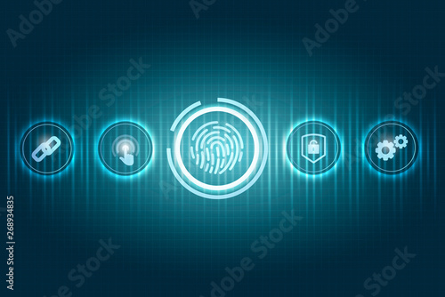 Biometric security concept