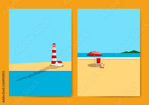 Summer beach
