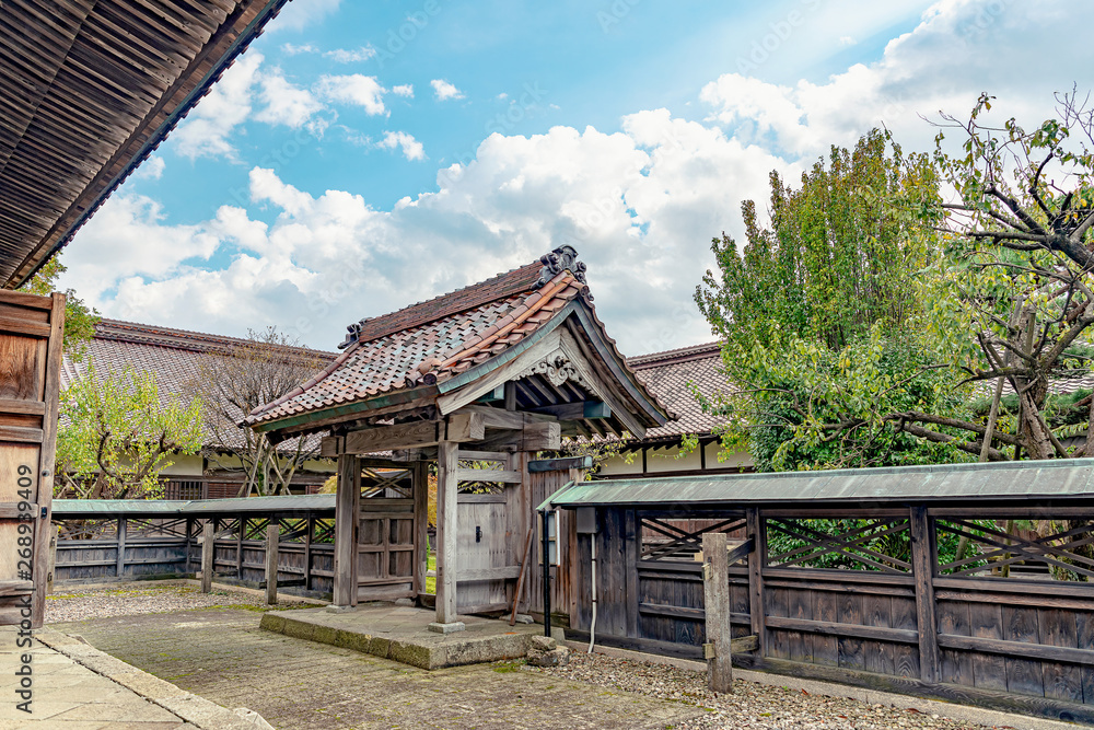 鶴岡市致道館 聖廟の廟門 鶴岡市致道館 聖廟の廟門