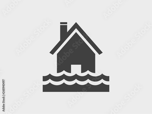 House water flood, icon
