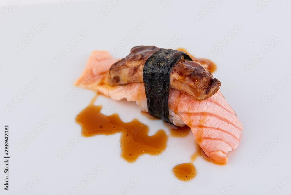 Sushi, food from Japan But gained popularity throughout the world Sushi, food from Japan But gained popularity throughout the world