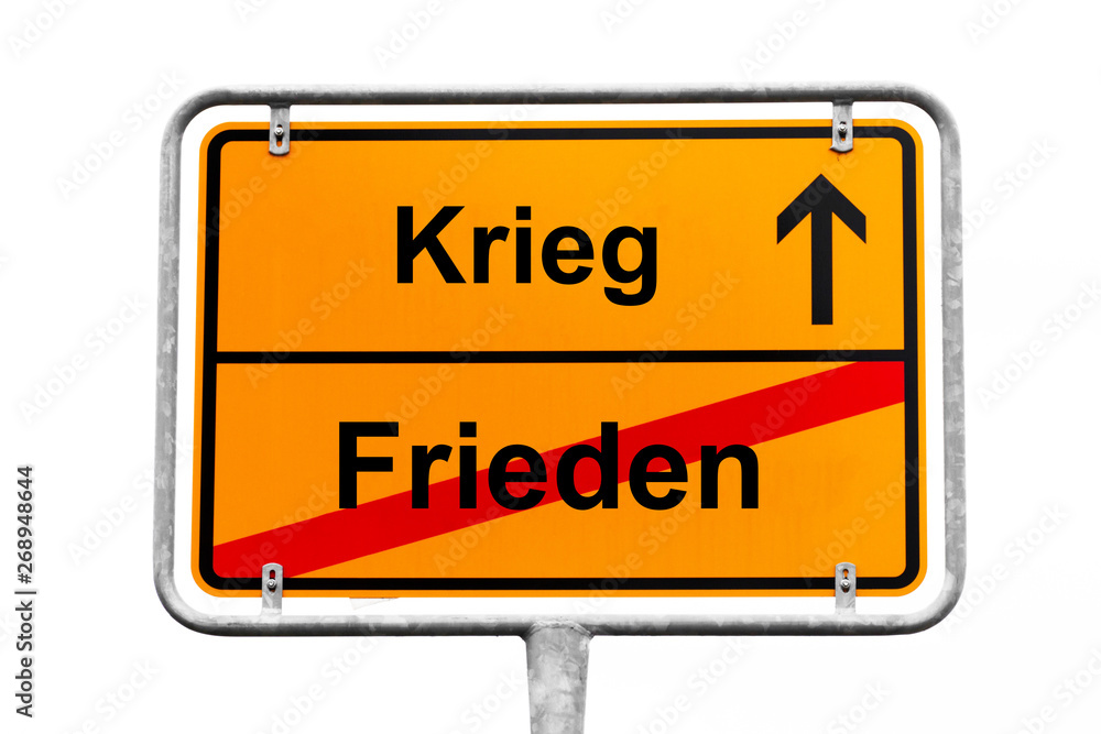 Krieg Wegweiser Krieg Wegweiser