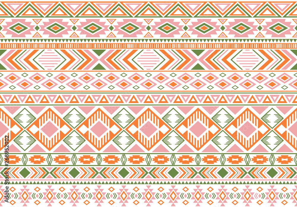 Tribal ethnic motifs geometric vector seamless Tribal ethnic motifs geometric vector seamless