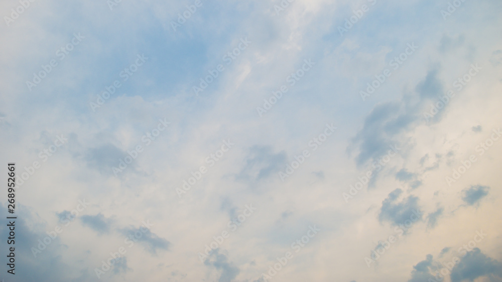 Blue sky with cloud. Morning time of summer season. Blue sky with cloud. Morning time of summer season.