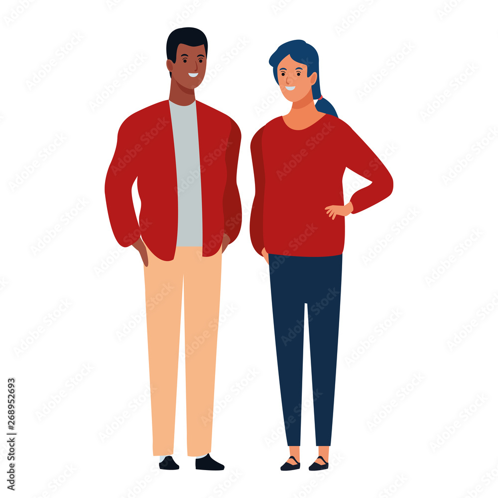 couple avatar cartoon character couple avatar cartoon character