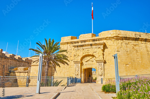 Couvre Porte Gate, Birgu, Malta photo