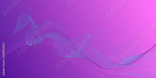 dynamic curves web trendy background