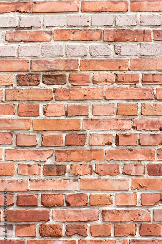 Rustic vintage brick wall, pattern background