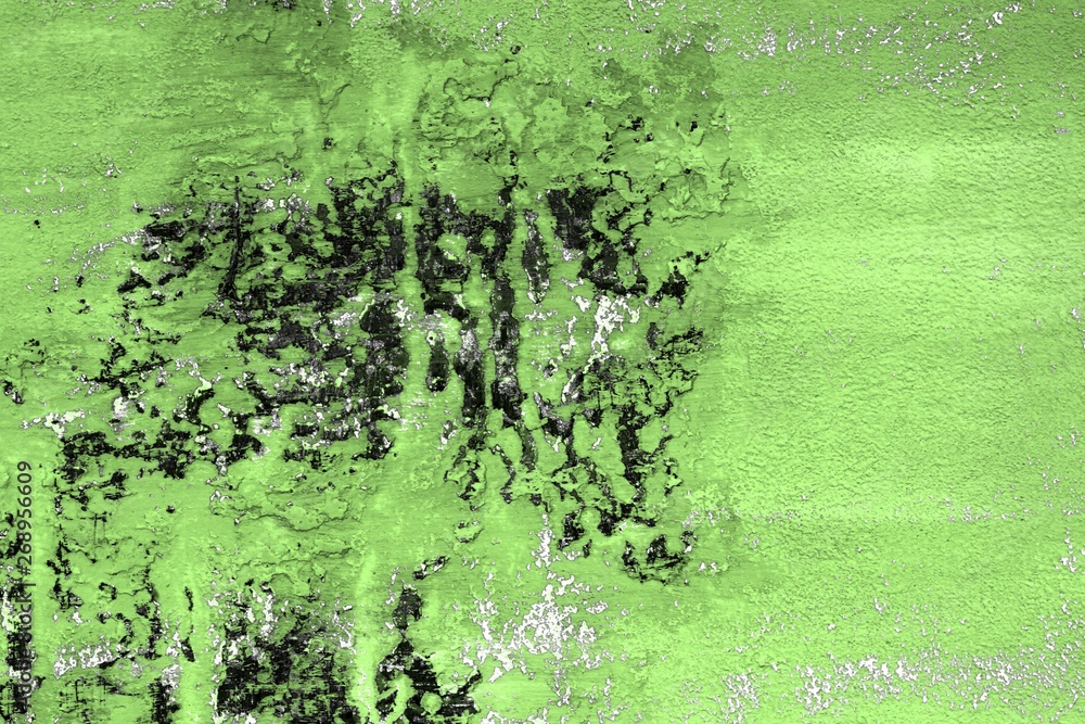green big damages on rough plaster texture - nice abstract photo background green big damages on rough plaster texture - nice abstract photo background