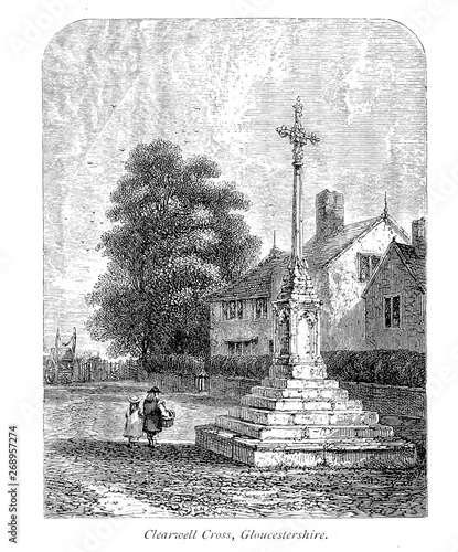 Obraz na plátně Cross. Monument