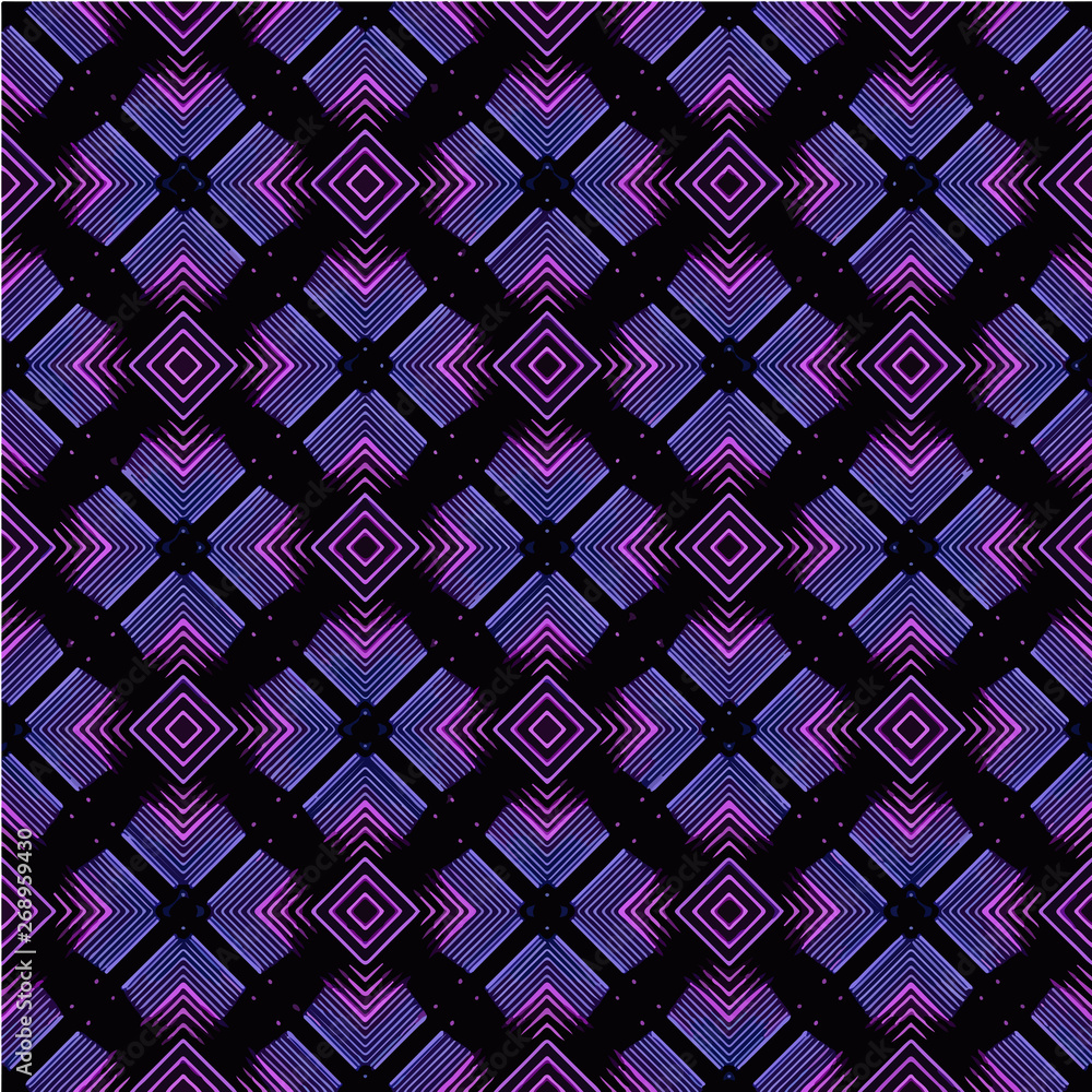Obraz premium Abstract geometric seamless pattern handmade ethnic and tribal motifs. Bohemian ethnic tile printing
