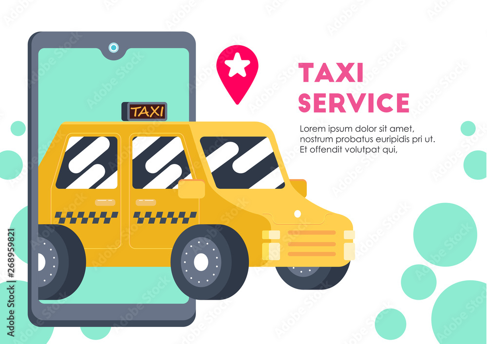 cute smart taxi cab transportation icon vector cute smart taxi cab transportation icon vector