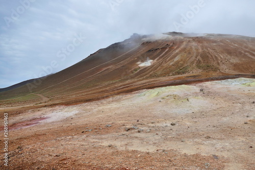 Hverir geothermal area at Lake Myvatn, Iceland