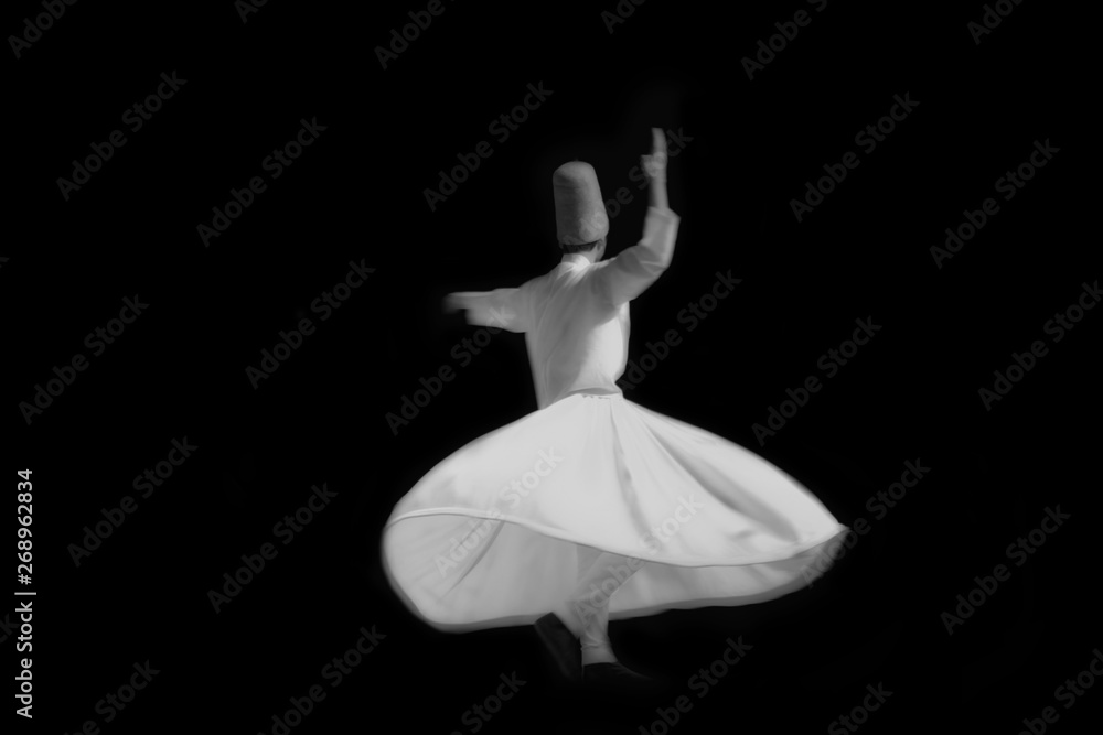 Fototapeta premium Mevlevi tańczą derwisze