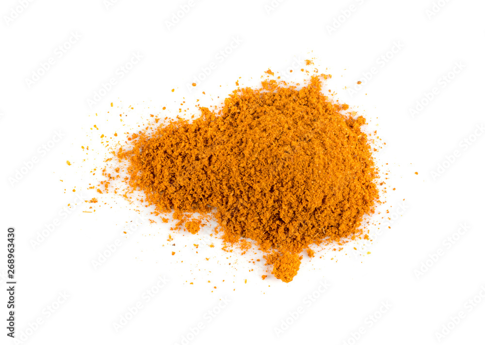 Mixture of Indian Spices and Herbs Powders Texture Mixture of Indian Spices and Herbs Powders Texture
