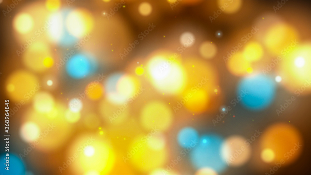 Abstract light blurred beautiful bokeh background
