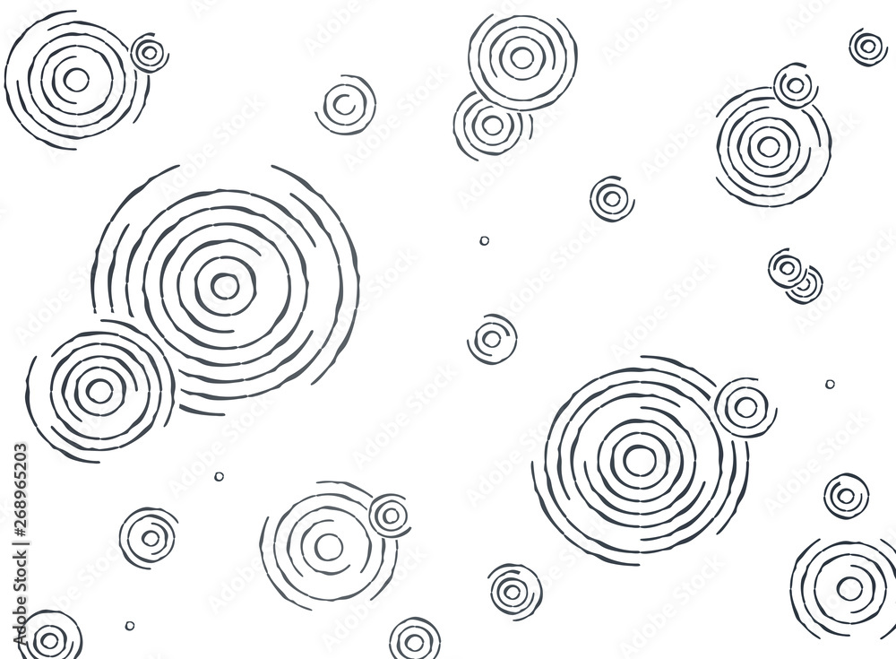 Japanese traditional rain wave pattern vector background Japanese traditional rain wave pattern vector background