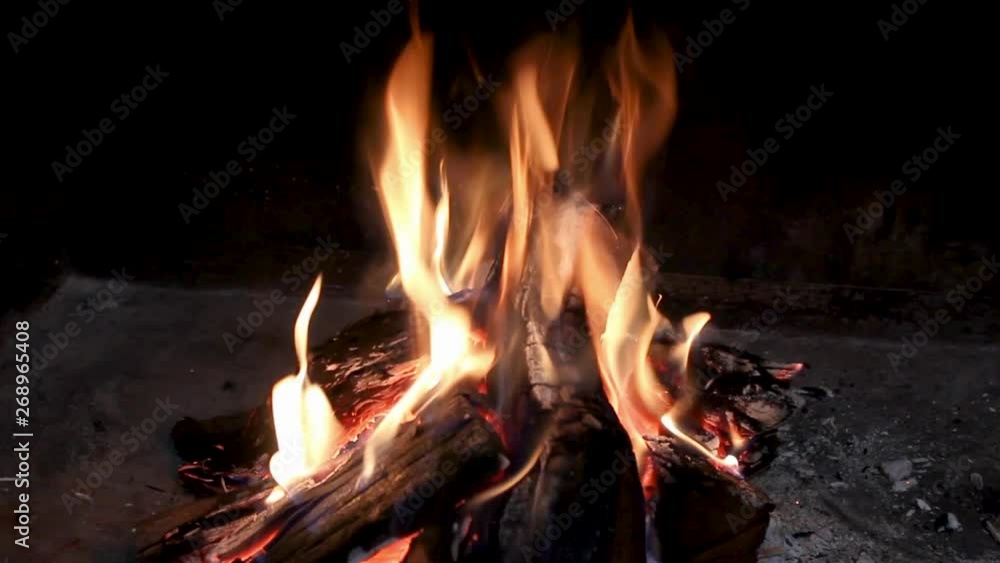 Red hot burning fire with flames Red hot burning fire with flames