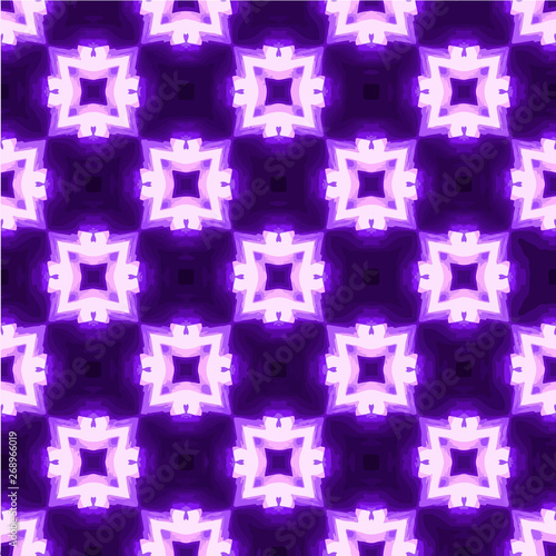 Abstract geometric seamless pattern handmade ethnic and tribal motifs. Bohemian ethnic tile printing