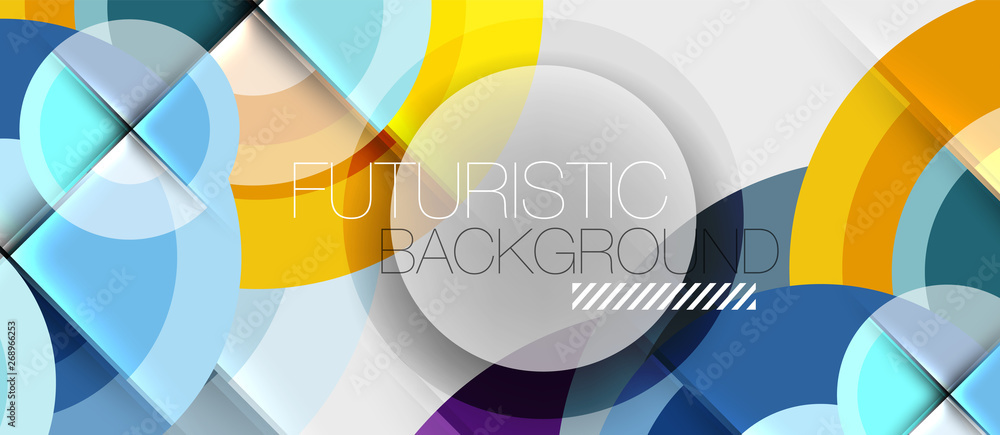 Circular geometrical design template Circular geometrical design template