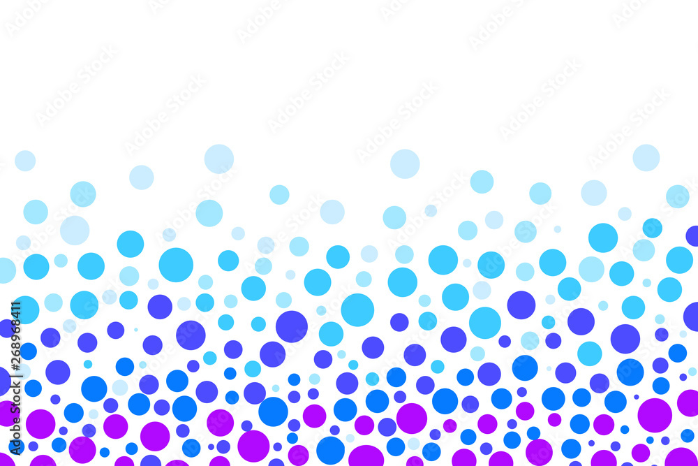 Polka dot image of water or aquatic life. 水または水生物をイメージした水玉模様 Polka dot image of water or aquatic life. 水または水生物をイメージした水玉模様