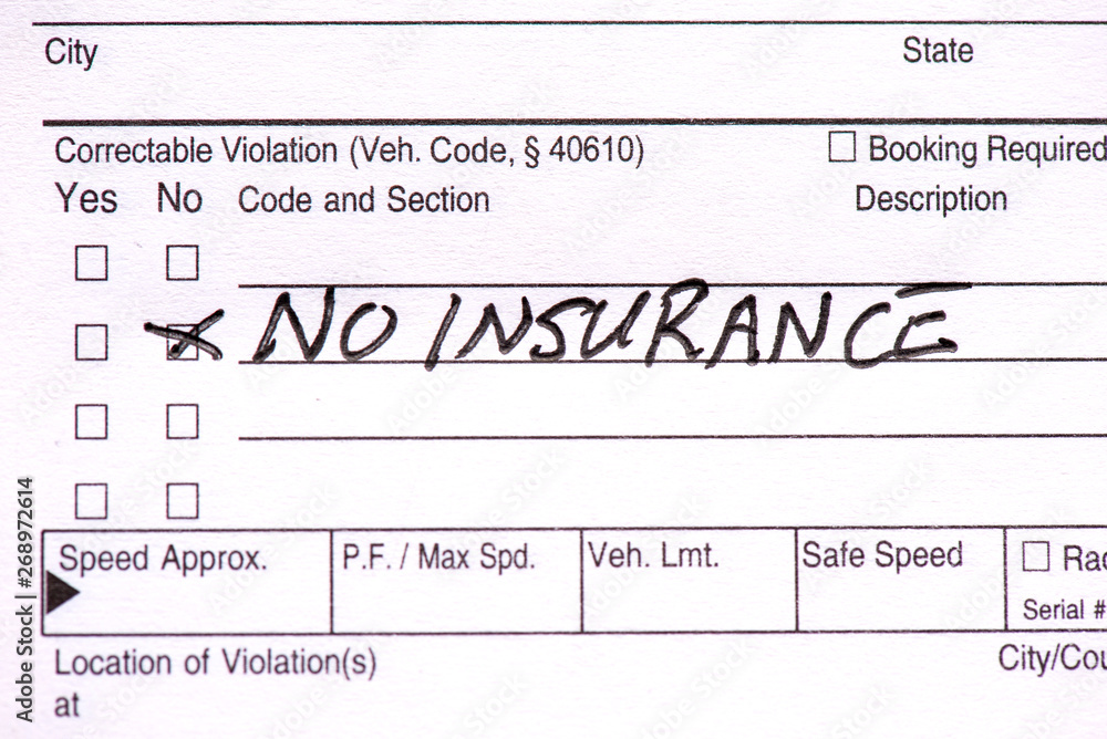 A close up of a traffic ticket with the words A close up of a traffic ticket with the words