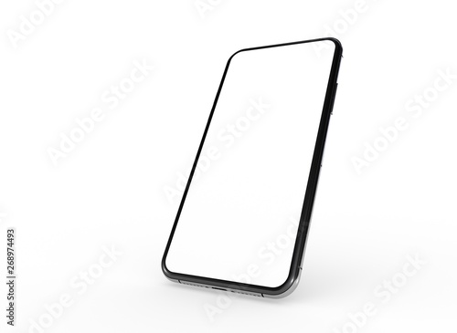 phone 3d illustration mockup smartphone