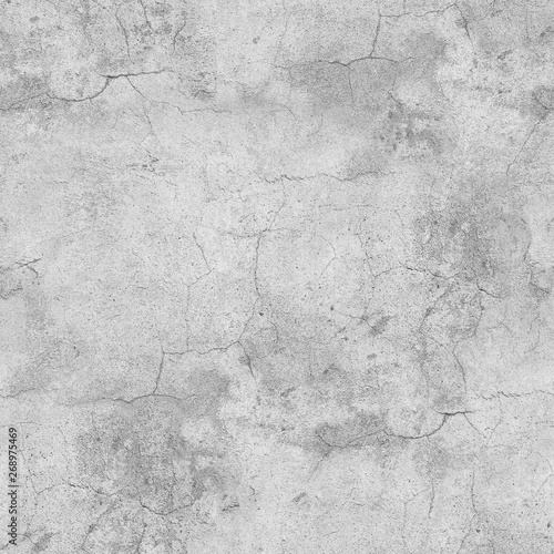 cracked grey concrete wall texture