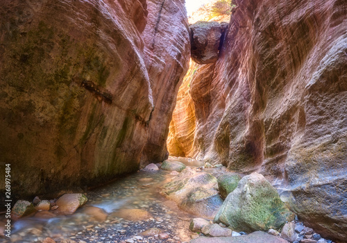 Fotografi Amazing Avakas gorge, nature landscape, Cyprus