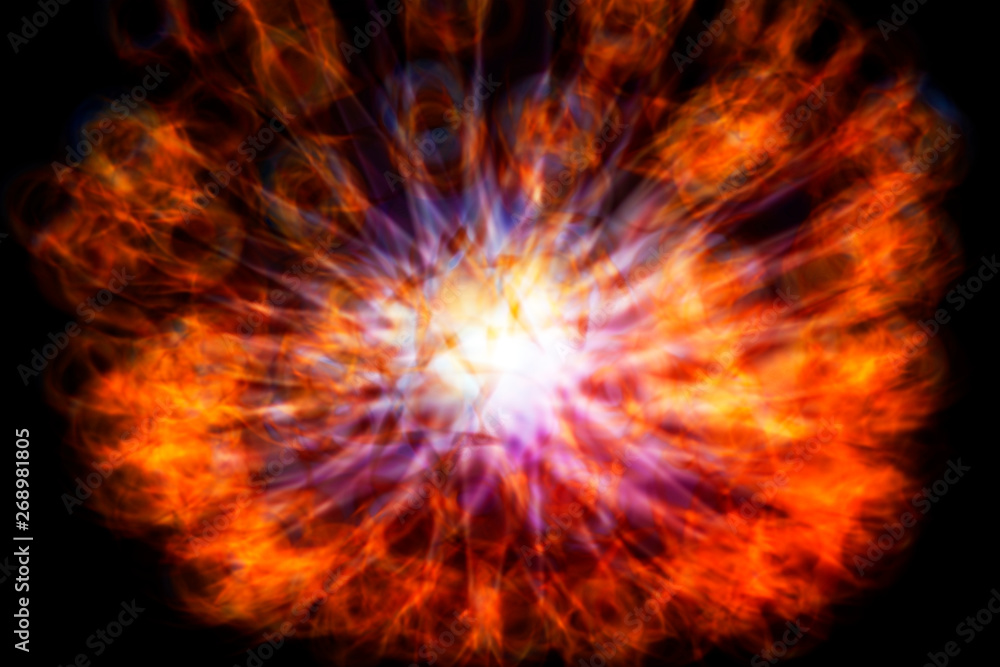 abstract illustration of cosmos, explosion, fire abstract illustration of cosmos, explosion, fire