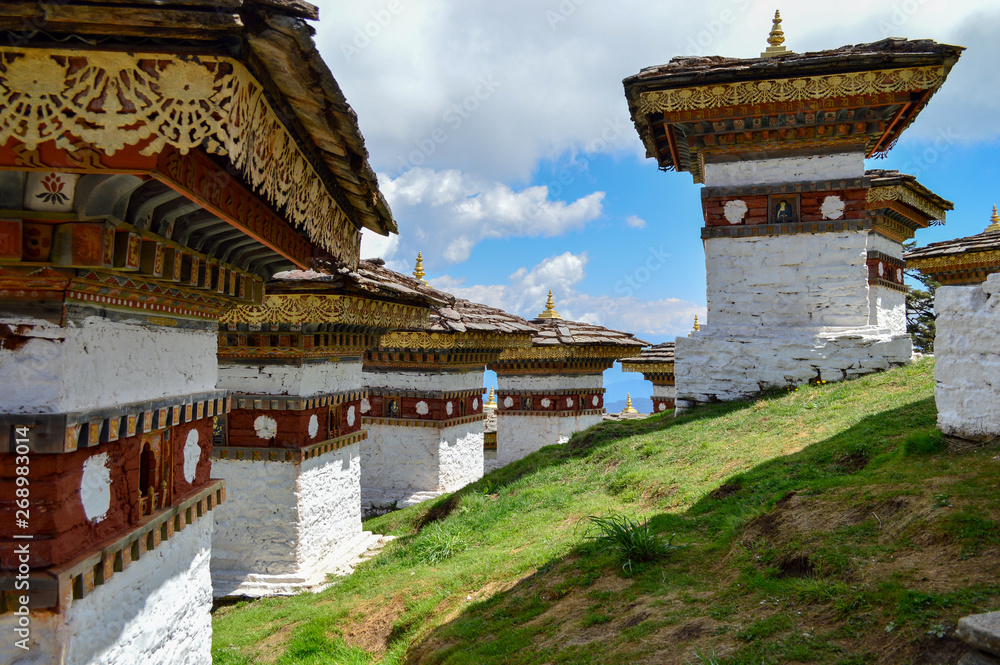 Obraz premium Dochula Pass in Bhutan