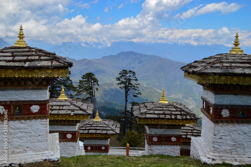 Dochula Pass in Bhutan