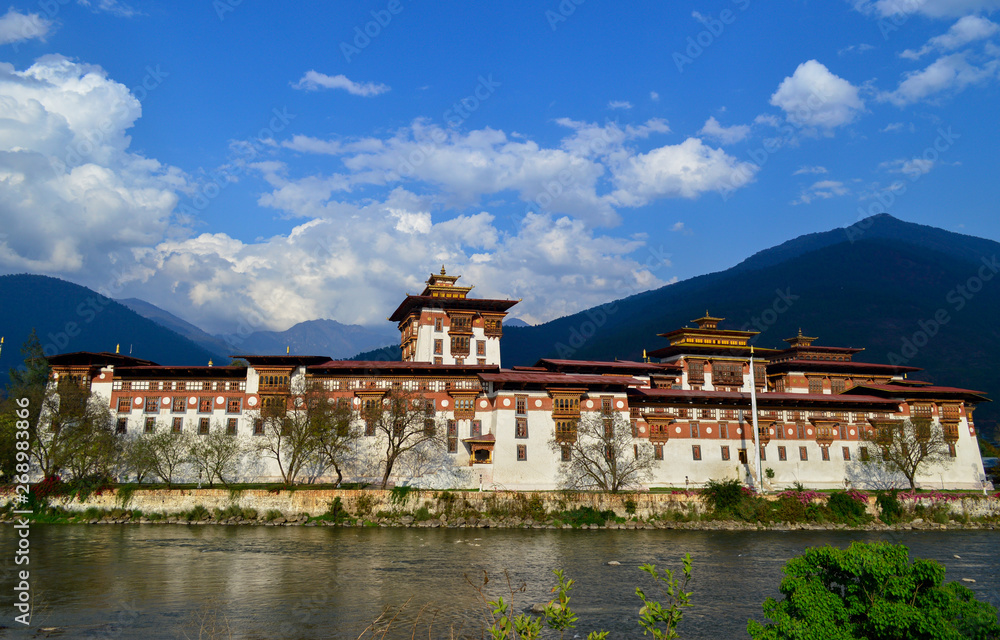 Punakha Dzong Monastery in Bhutan