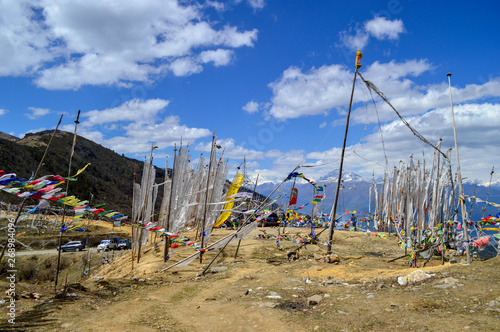 Fotografi Chele la pass in Bhutan