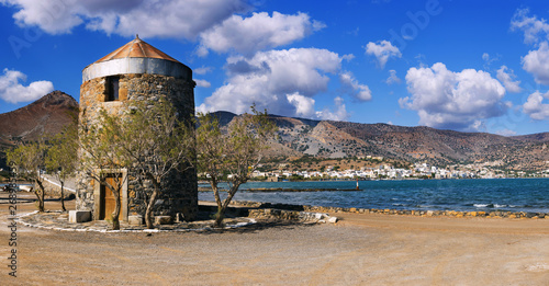 Old Windmills Poros Elounda on Crete