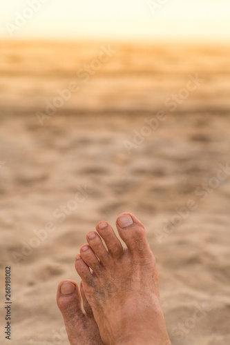 feet on the beach © Filip