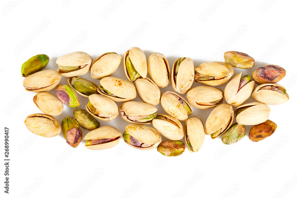 pistachio nuts isolated on white background pistachio nuts isolated on white background