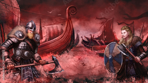 Viking War. Warrior Charact...