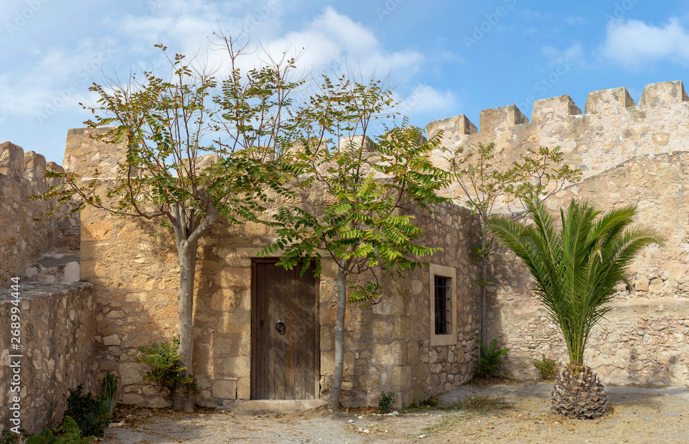 The fortress Kazarma (Sitia, Crete, Greece)